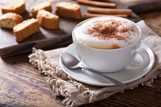 自宅カフェの新定番: カプチーノ コーヒーのプロの味わい