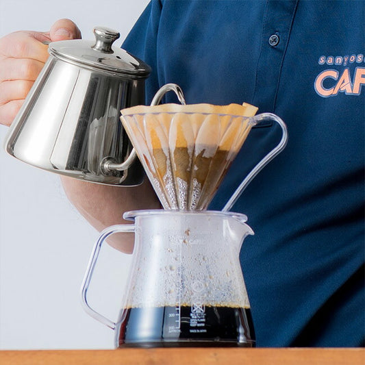 【CAFEC】フラワードリッパー PFD-4　コーヒーフィルター+デカフェ コーヒー 2種付き