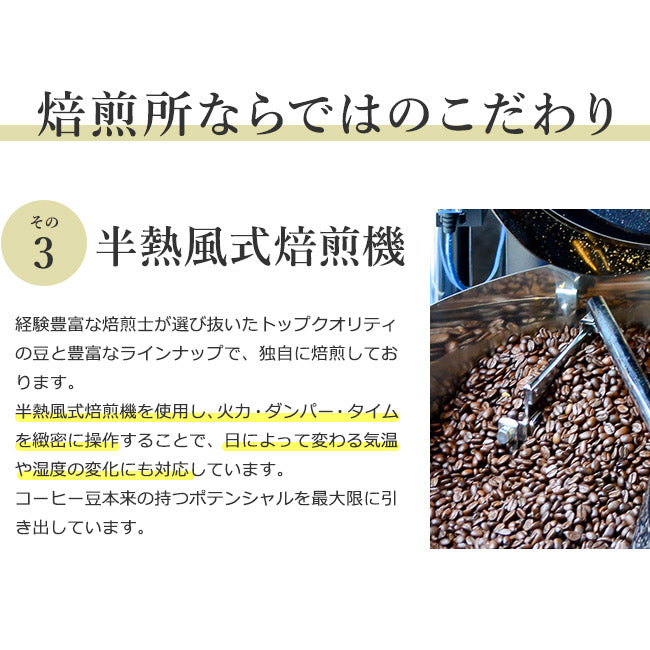 日本一を獲得した焙煎を記念したオリジナルブレンド 浅煎りセット 「HAPPY」（100g× 2袋）