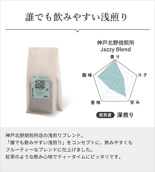 神戸北野焙煎所　Port Blend(浅煎り）