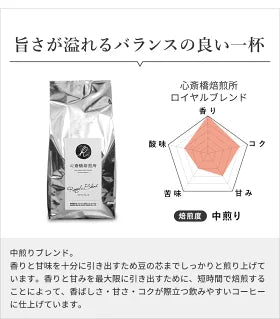 オリジナルブレンド 「心斎橋焙煎所ロイヤルブレンド」